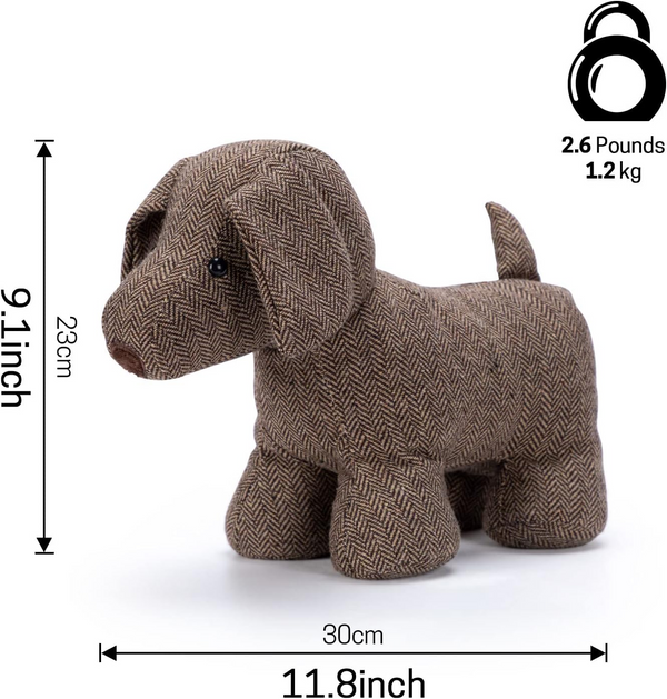 SWISSELITE Cute Decorative Weighted Door Stopper for Home and Office