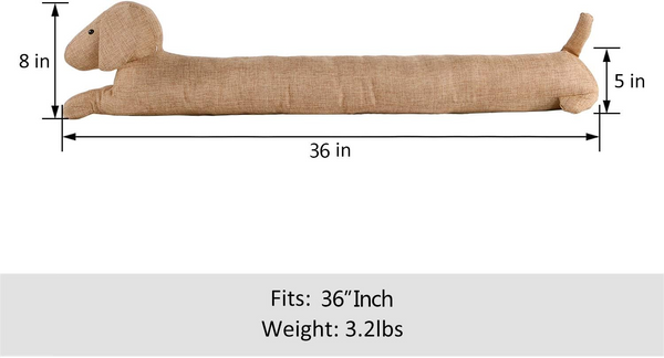 SWISSELITE 36 Inch Heavy Duty Under Door Stopper