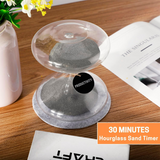 SWISSELITE Large Hourglass Sand Timer, 30 Minutes Sand Timer