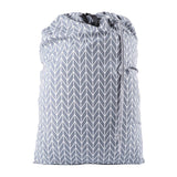 Heavy Duty Laundry Drawstring Bag with Strap
