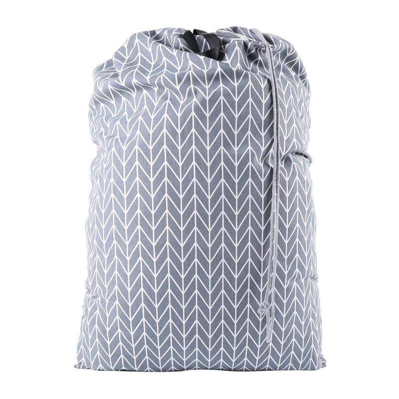 Heavy Duty Laundry Drawstring Bag with Strap