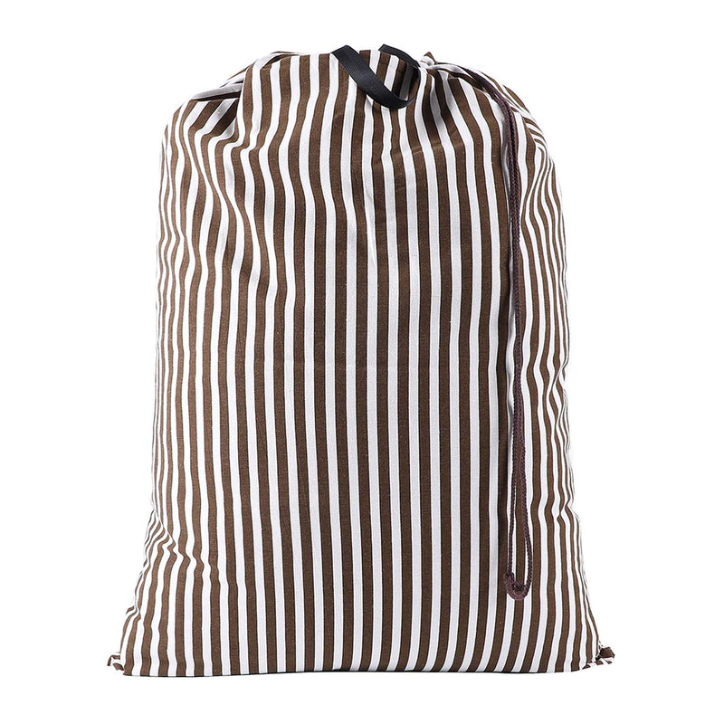 Heavy Duty Laundry Drawstring Bag with Strap