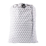 Heavy Duty Laundry Drawstring Bag with Strap