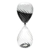 Hourglass Sand Timer Black(60 mins)/White(30 mins) Color