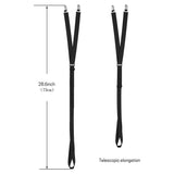 Shirt Stays for Men-Adjustable Elastic Shirt Garters Holder with Locking