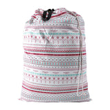 Heavy Duty Laundry Drawstring Bag with Strap