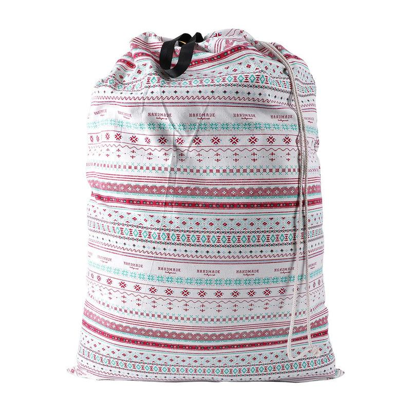 Heavy Duty Laundry Drawstring Bag with Strap