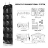Over the Door Hanging Organizer with 12 Vinyl Pockets