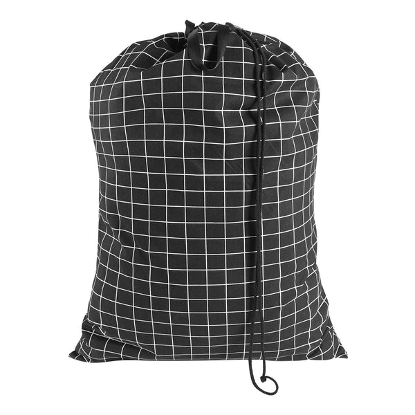 Heavy Duty Laundry Drawstring Bag with Strap