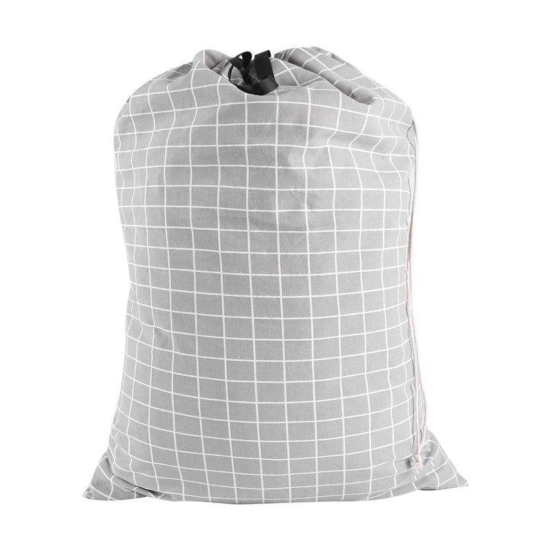 Heavy Duty Laundry Drawstring Bag with Strap