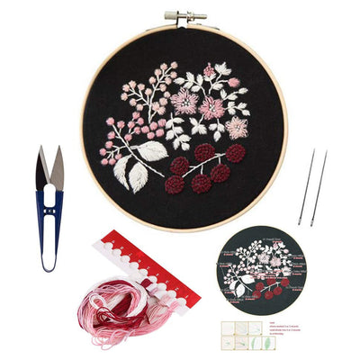Handmade Embroidery Starter Kit Set