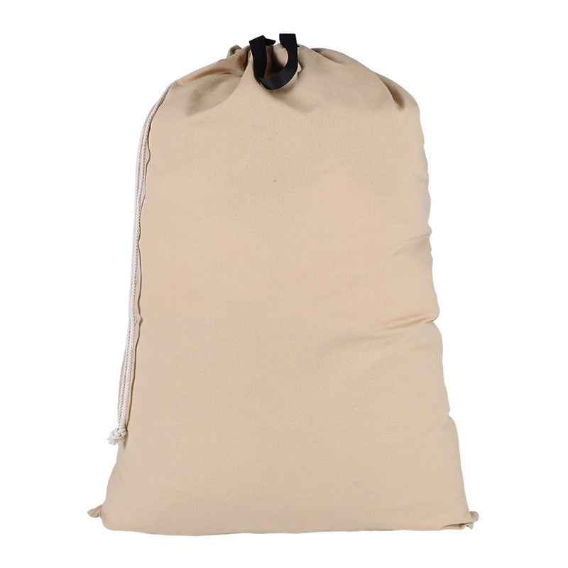 Heavy Duty Laundry Drawstring Bag with Strap