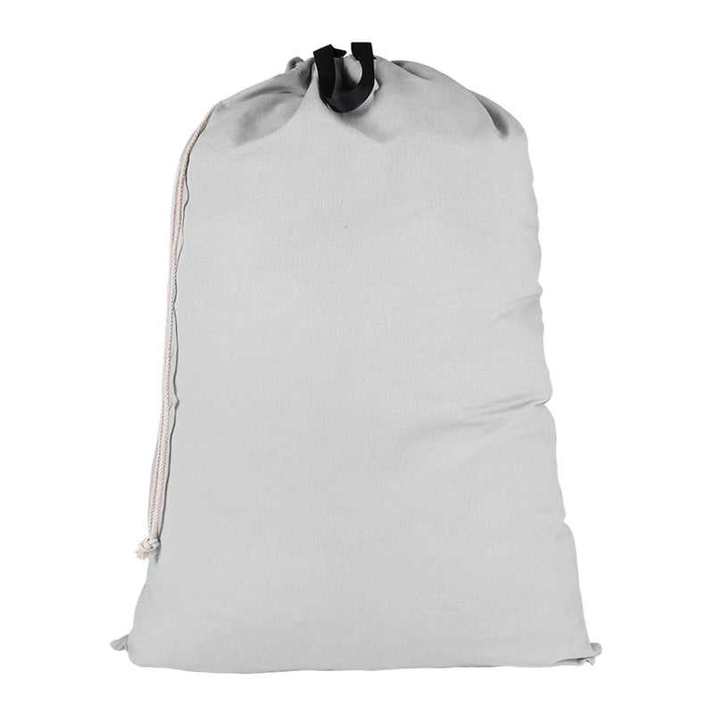 Heavy Duty Laundry Drawstring Bag with Strap