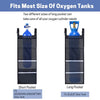Wheelchair Oxygen Tank Holder with Buckles