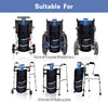 Wheelchair Oxygen Tank Holder with Buckles